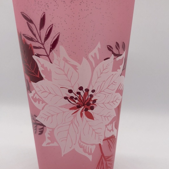 Starbucks Pink Christmas Reusable Travel Cold Cup - Picture 2 of 6